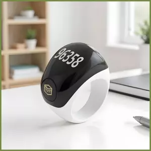 Thiết bị đếm vòng thông minh Bộ đếm không dây dành cho nữ Người cao tuổi Thanh niên Vận động viên Đi bộ đường dài Chạy bộ Tập thể dục Di động kouvn
