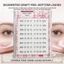 Lông mi dưới tự nhiên Cụm đơn 5-7mm C Curl Sợi tổng hợp màu đen