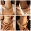 Vòng cổ đính đá thô thời trang, Trang sức Choker pha lê Bohemian dành cho nữ