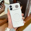 Dành Cho Redmi K90 Max Ốp Lưng Điện Thoại Từ Tính 5G Trong Suốt Mờ Trắng TPU Silicon Mềm Vỏ Cho Xiaomi Redmi K90Max Coque