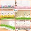 Decal chân tường hoa cỏ đẹp mắt, dễ dán - Chất lượng cao, đã có keo sẵn!