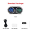 Ô Tô GPS HUD ĐẦU HIỂN THỊ Đồng Hồ Tốc Độ Kỹ Thuật Số MPH KMH Có Thể Chuyển Đổi QC3 0 Sạc Nhanh Cắm Chơi Đa Năng Cho Ô Tô Xe Tải SUV Thuyền Phụ Kiện Lái Xe Máy
