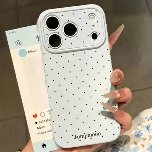 Điểm sóng Thích hợp iPhone 17/16 trường hợp điện thoại 1512 mới 1314