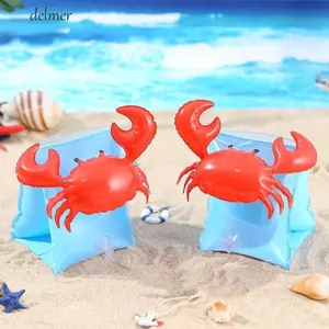 DELMER Vòng tay bơi Đồ chơi bể bơi An toàn cho trẻ em Huấn luyện dưới nước Thể thao Khủng long Phao bể bơi bơm hơi