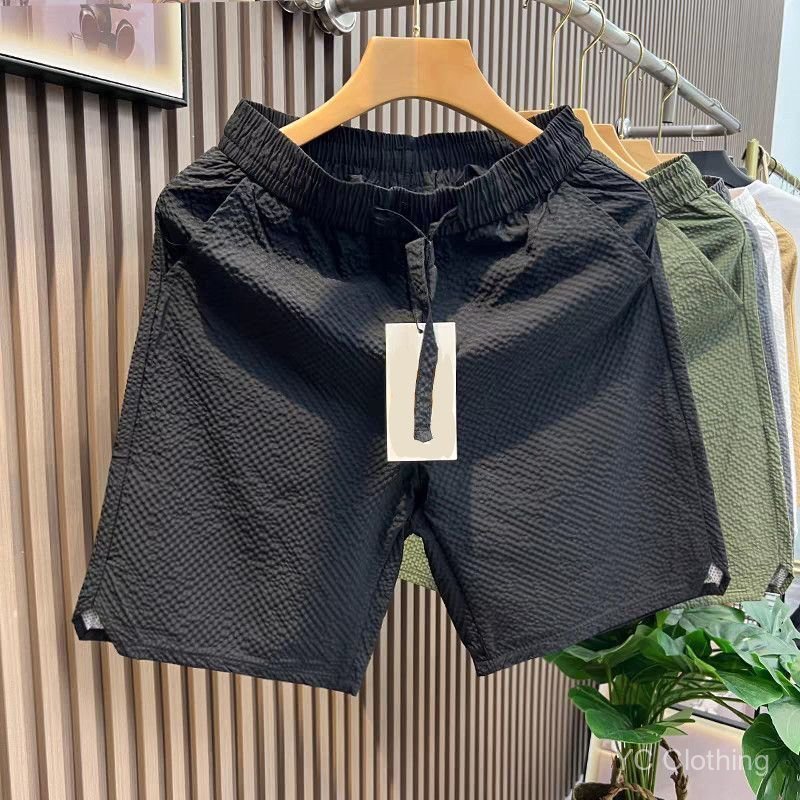 Mùa Hè 2026 Nam Unisex Đa Năng Họa Tiết Thường Ngày Quần Short Cặp Đôi Xu Hướng Thời Trang Quần Short Đi Biển Rời C4XQ