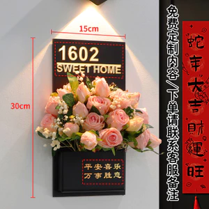 Influencer Cùng Phong Cách Sắp Hoa Nhà Biển Số Hộ Gia Đình Acrylic Nhà Biển Số Xiaohongshu Đề Xuất Văn Phòng Nhà Số