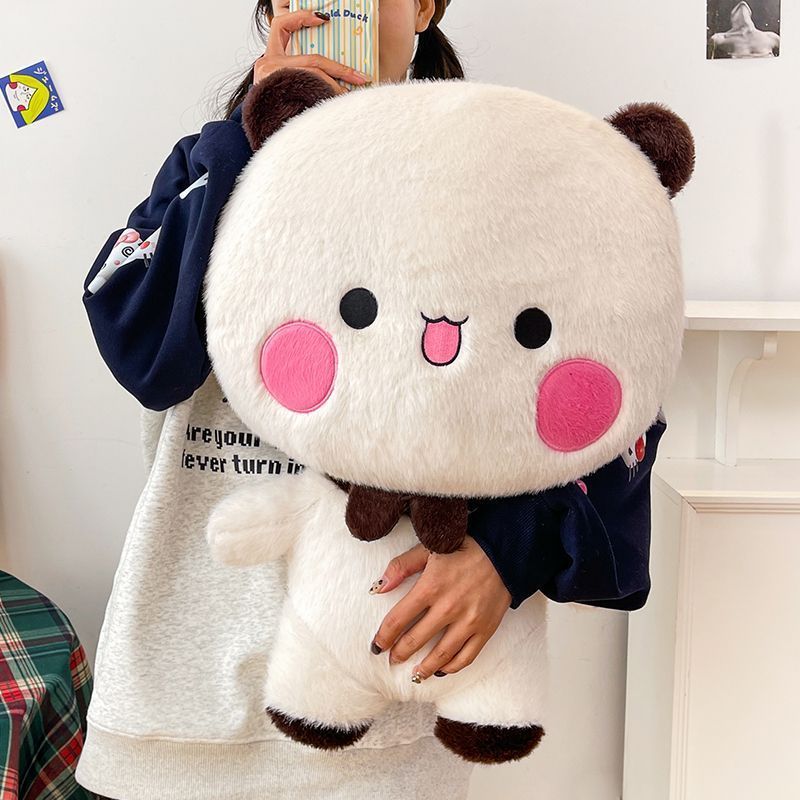 35cm Biểu Hiện Dễ Thương Bubu Dudu Sang Trọng Đồ Chơi Yier Gấu Trúc Búp Bê Nhồi Bông Kawaii Động Vật Sang Trọng Búp Bê Ngủ Nhà Trang Trí Xe Hơi