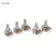 Toyuvn Đàn Guitar Chiết Áp Tuổi Thọ Dài 5 Chiếc Dễ Dàng Lắp Đặt Chia Trục Âm Thanh Chiết Áp Kim Loại Cho Đàn Guitar Điện