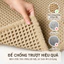Thảm Lau Chân Vải Tổ Ong Waffle Cao Cấp, Thảm Nhà Tắm Thấm Hút Nhanh Chống Trượt Có Thể Giặt Máy