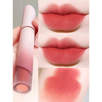 Kem Mới Son Bóng Matte Nhung Son Môi Sinh Viên Cô Gái Trái Tim Cao Cấp Mặt Trơn Dễ Thương Son Môi Làm Trắng Da