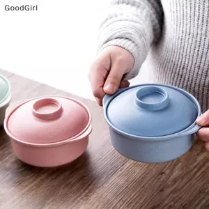 Bát Mì Ăn Liền Có Nắp Súp Bát Cơm Nóng Sinh Viên Hộp Đựng Thực Phẩm Khỏe Mạnh Bộ Đồ Ăn Bát Bộ Đồ Ăn VN