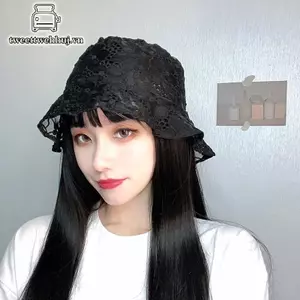 Nhíp Ngọt Ngào Dễ Thương Ren Mũ Rỗng Hoa Buet Mũ Thời Trang Nữ Người Cá Mũ Thoáng Khí Che Nắng Mũ VN