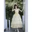 ☘️Áo choàng lót mỏng Phong cách Lolita Thiết kế ban đầu Tay cầm tranh sơn dầu Voan op / jsk Top Gemini lolita