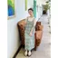 Bộ đồ tươi mát mùa hè Phiên bản Hàn Quốc Áo sơ mi ren ngắn tay dễ thương dành cho nữ Retro Váy dây đeo kẻ sọc dáng rộng phù hợp
