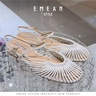 Dép xỏ ngón chân vàng rỗng dành cho nữ