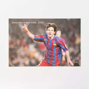 Messi Cover King 's Road Bưu Thiếp Bộ 22 Miếng Bóng Đá World Cup 100x148mm5.30