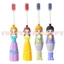Bàn chải đánh răng lông mềm hình xoắn ốc công chúa dễ thương Prince Kids - Đầu nhỏ hoạt hình 3D dành cho trẻ em