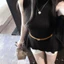 Áo len không tay VN kiểu Pháp, cổ đứng, lệch vai, cổ áo