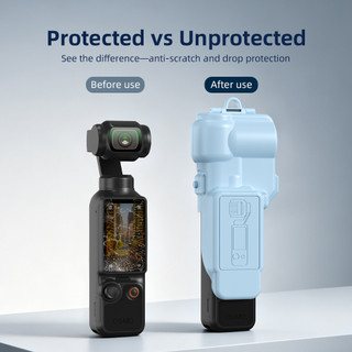 Dành Cho DJI OSMO POCKET 4 Vỏ Bảo Vệ Ống Kính Bụi Bao Bảo Quản Màn Hình Bảo Vệ Túi 4 Phụ Kiện