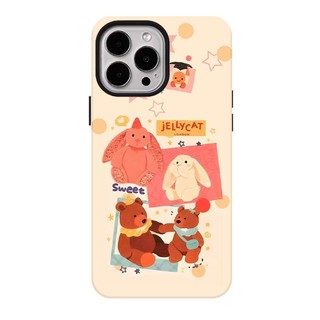 Ốp điện thoại hình thỏ gấu dễ thương 17pro Thích hợp cho iPhone 11 12promax 12 13 14 15 pro max Ốp điện thoại 14promax 15pro 16 Pro max 17 17promax Vỏ