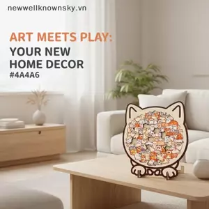 MỚI 1 Bộ Giảm Căng Thẳng Ghép Hình Động Vật Chó Mèo Gấu Chủ Đề Hoạt Hình Đồ Chơi Xếp Hình Bằng Gỗ Cho Trang Trí Nhà Đồ Chơi Giáo Dục Vui Nhộn Quà Tặng SKY