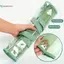 BeautifulHomeA 1 Thư mục cầm tay chống nước trong suốt di động dung tích lớn, Túi đựng hồ sơ có thể mở rộng, Túi đựng hồ sơ tự dính PVC VN