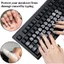 YRBWD 36 / 72 / 108 Miếng Dán Bàn Phím, Miếng Dán Bàn Phím Bong Bóng Lớn Lên, Miếng Dán Gõ Móng Tay Nghệ Thuật 0.62 '' Cho Máy Tính Để Bàn Laptop PC Keycap