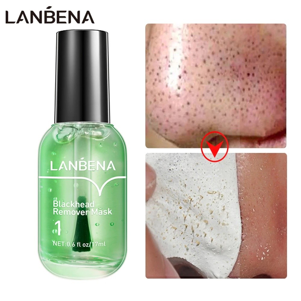 Mặt Nạ Lột Mụn Đầu Đen LANBENA Làm Sạch Sâu Thu Nhỏ Lỗ Chân Lông 17ml