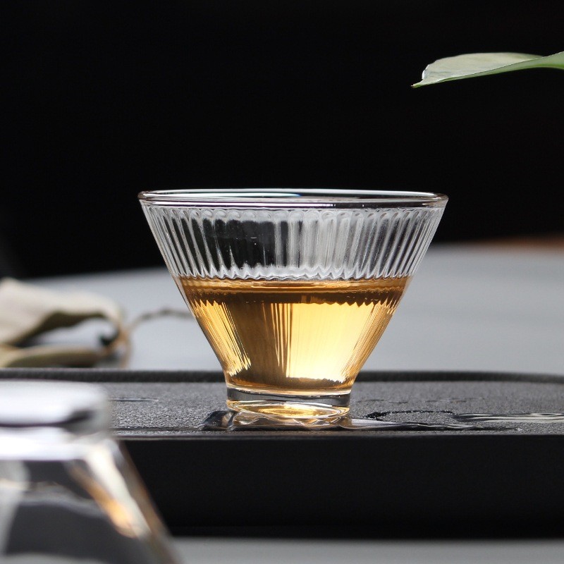 Chén Thủy Tinh Dùng Uống Trà, Cà Phê Dung Tích 75 ml