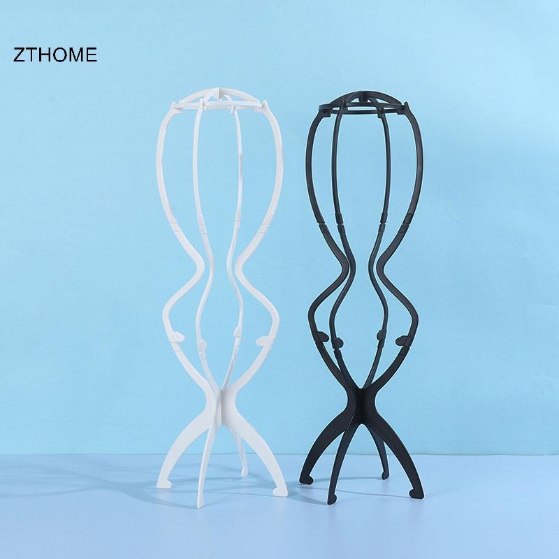 ZTHOME Giá Đỡ Tóc Giả Có Thể Gập Lại 20 Inch, Dụng Cụ Du Lịch, Màn Hình Nữ Tóc Giả Dài