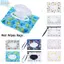 Túi đựng khăn ướt JVSUB 1PC EVA thân thiện với môi trường với khăn lau làm sạch dây đeo Snap