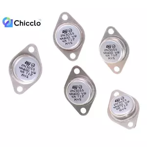 5 chiếc 2N3055 NPN AF Amp Bộ chuyển đổi nguồn âm thanh 15A 100V Đẹp