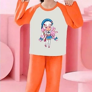 🌸 BỘ ĐỒ BÉ GÁI DÀI TAY – HÌNH CỰC ĐÁNG YÊU 🐱💕 DS728