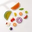 Set Charm Fresh Fruit Summer Resin Cao Cấp, Bộ Charm Hoa Quả Nhiệt Đới Cam Chanh Cherry Donut Và Dưa Hấu