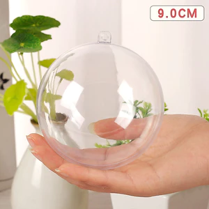 Bóng Acrylic rỗng trong suốt DIY Bó hoa trang trí Hộp kẹo