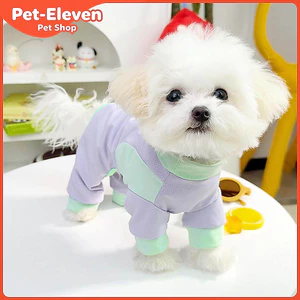 Quần Áo Cho Chó Thú Cưng Mùa Xuân Mùa Hè Băng Lụa Thoáng Mát Quần Áo Bốn Chân Lưới Bichon Teddy Mèo Thoáng Mát Quần Áo Chống Nắng Quần Áo