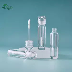 Springevenstar 1 Chiếc Trong Suốt Trống Son Bóng Ống 3ml / 3.5ml Lip Glaze Chai Lỏng Lipsti DIY Chai Có Thể Đổ Lại Hộp Đựng Mỹ Phẩm Springevenstar