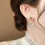 Bạc Kim Tím Gradient Đuôi Cá Ngọc Trai Tua Rua Bông Tai Niche Ngọt Ngào Cao Cấp Bông Tai Thiết Kế Thời Trang Bông Tai Nữ 2026-6-1