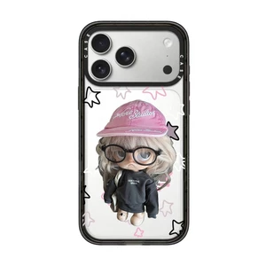 Ốp điện thoại Acrylic thông thường từ tính cho bé gái cho IPhone 15 14 13 12 16 Plus 17 Pro Max 17 Vỏ bảo vệ chống sốc không khí