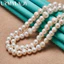 URMYLADY Bạc 925 Tự Nhiên Ngọc Trai Nước Ngọt Vòng Cổ Cho Nữ Tiệc Cưới Thời Trang Quyến Rũ Trang Sức