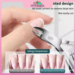 MYPANDA 3 Bộ Móng Tay Biểu Bì Nipper Kéo Tông Đơ Cắt Da Chết Nĩa Tẩy Kìm Đẩy Thép Không Gỉ Móng Tay Nghệ Thuật Dụng Cụ Làm Đẹp.
