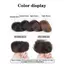 Trong Kho Tổng Hợp Tóc Bun Mở Rộng Scrunchie Đàn Hồi Tóc Đuôi Ngựa Bọc Cho Phụ Nữ Tóc Mảnh Cá Tuyết