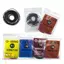 TOPTOOLCX 1 Gói Vòng đệm đồng hồ, Dụng cụ sửa chữa Vòng chữ O cao su, Vòng đệm chữ O 0,5 / 0,6 / 0,7 / 0,8mm chống nước bền bỉ cho thợ đồng hồ