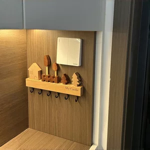 🔥giá để chìa khóa treo tường móc khóa treo tường Trang Trí Tường​ Bắc Âu Gỗ Chắc Chắn Chìa Khóa Treo Tường Giá Để Đồ Móc Dụng Cụ Tiện Dụng Mới Sáng Tạo Treo Tường Lối Vào Không Đục Lỗ Cửa Vào