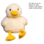 < Pluscloth > Đồ chơi vịt sang trọng mềm 18 / 25 / 36cm dành cho trẻ em Bé trai Bé gái - Động vật nhồi bông lông tơ để phát triển giác quan Quà tặng sơ sinh Trang trí nhà trẻ Đồ chơi mềm an toàn dễ thương Đồ chơi vịt nhồi bông