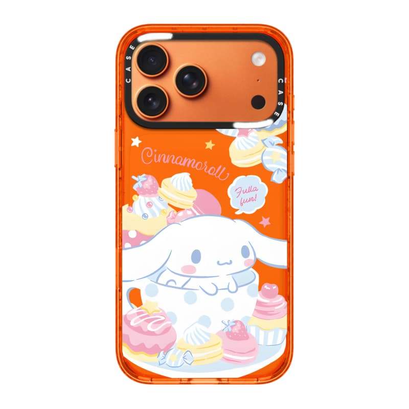CASECASE X Candy Cinnamoroll Cam / Đỏ / Perri Bộ sưu tập kẹo tím Màu sắc trong suốt Cứng Hút từ tính Tác động cho Apple IPhone 13 14 15 16 17Pro Max Plus Có hộp