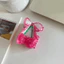 Kẹp Cá Mập Nhựa WEETW, Kẹp Tóc Acrylic Vuốt Tóc Anh Đào, Hình Học Retro Trái Cây Lớn Tóc Lấy Kẹp Bé Gái