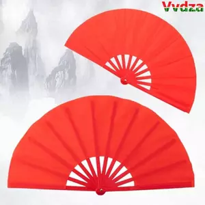 VVDZA Yoga Fan Dance Performance Hand Wedding Party Trang trí Trung Quốc Tai Chi Kung Fu Fan