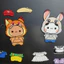 24 Cái / bộ Bubu Và Dudu Nam Châm Tủ Lạnh Kawaii Panda Yier Dress-Up Nam Châm Tủ Lạnh Miếng Dán Sáng Tạo Trang Trí Nhà Miếng Dán
