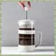 Máy pha cà phê ép kiểu Pháp 12 Oz, Máy pha trà ép thủy tinh Borosilicate Cà phê pha lạnh và nóng